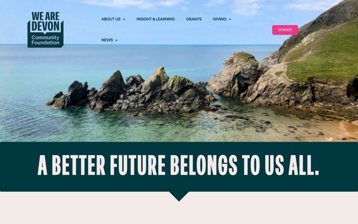 Screenshot of devoncf.com