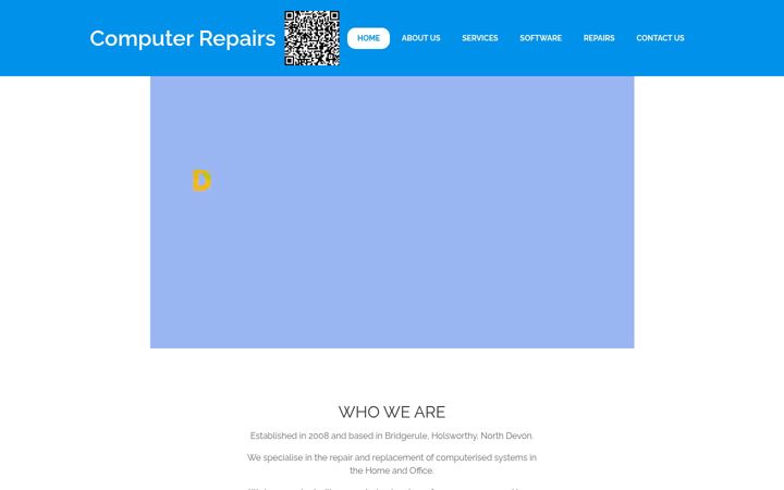Screenshot of devoncomputers.co.uk