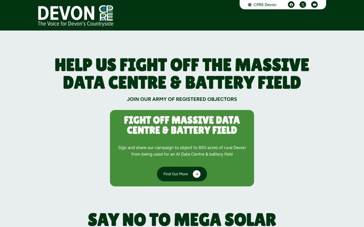 Screenshot of devoncpre.org.uk