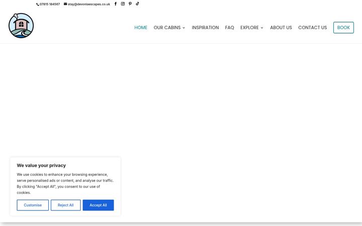 Screenshot of devoniaescapes.co.uk