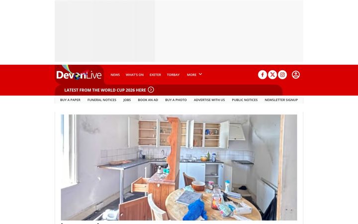 Zrzut ekranu devonlive.com
