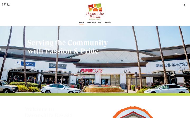Screenshot of devonshirereseda.com