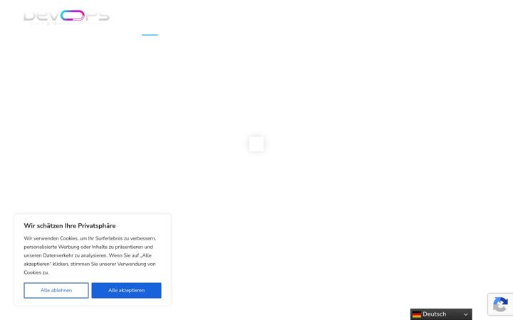 Screenshot of devops-center.ch