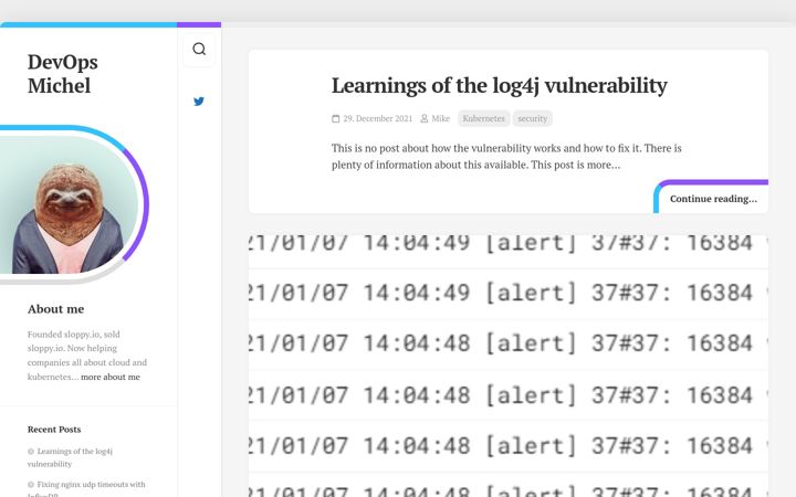 Screenshot of devops-michel.de