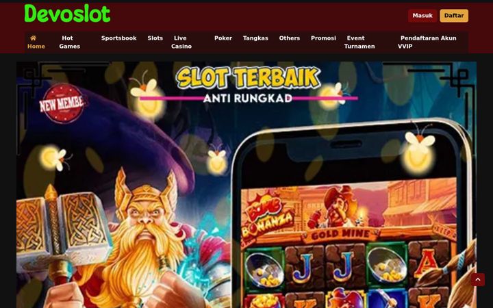 Screenshot of devoslot.com