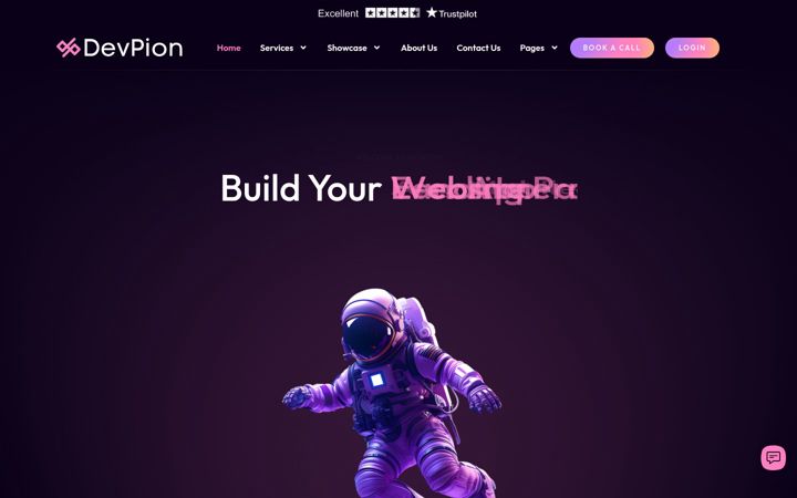 Capture d'écran de devpion.com
