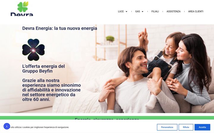 Screenshot of devraenergia.it