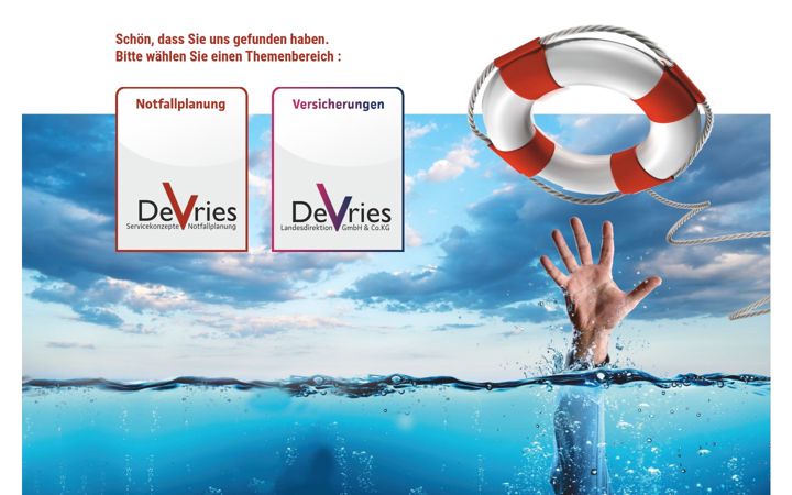 Captură de ecran a devries-servicekonzepte.de