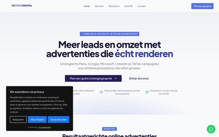 Képernyőkép: devriesdigital.nl