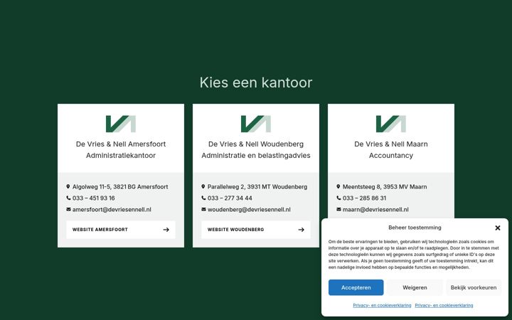 Képernyőkép: devriesennell.nl