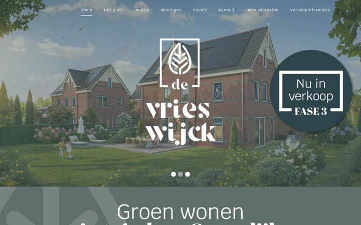 Screenshot of devrieswijck.nl
