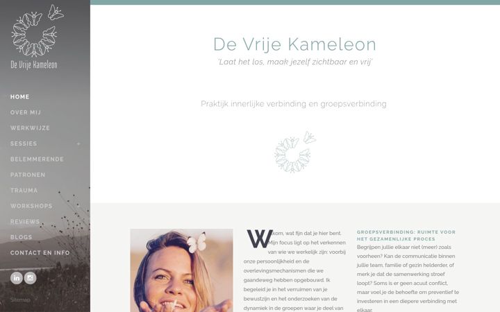 Képernyőkép: devrijekameleon.nl