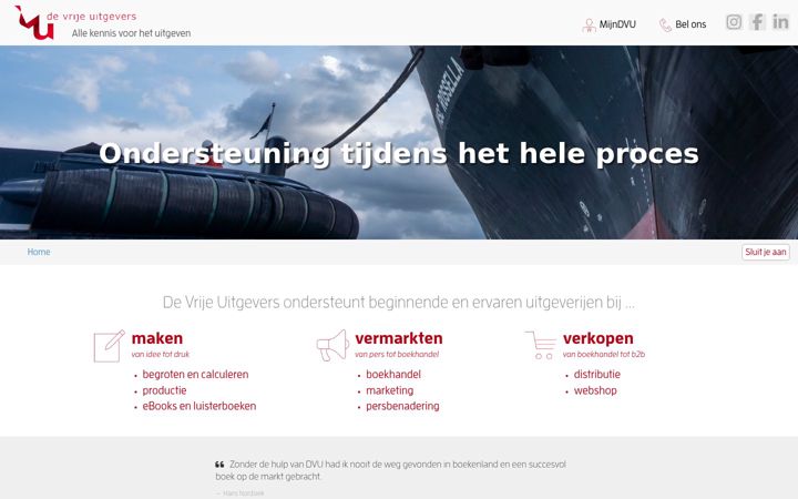 Képernyőkép: devrijeuitgevers.nl