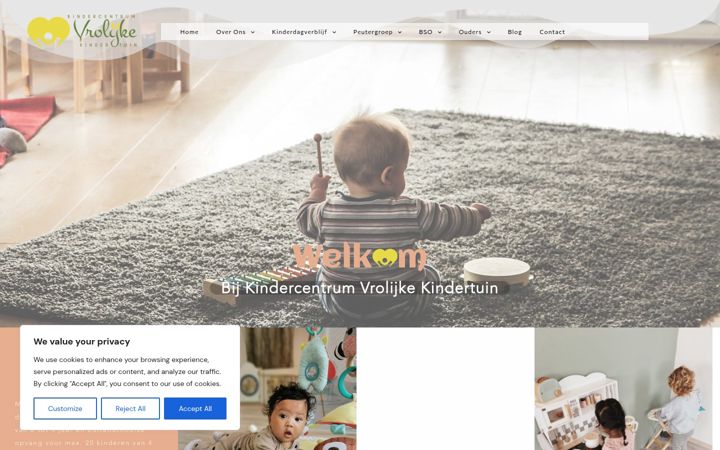 Képernyőkép: devrolijkekindertuin.nl