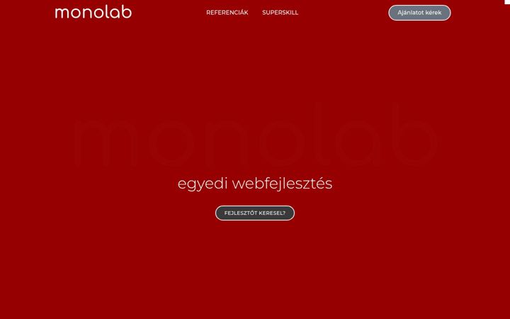 Screenshot of devsite.hu