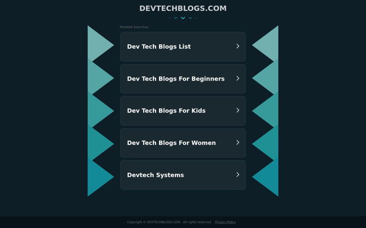 Screenshot of devtechblogs.com