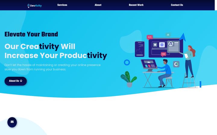 Screenshot of devtivity.com