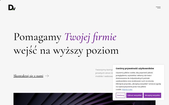 Snímek obrazovky devweber.pl