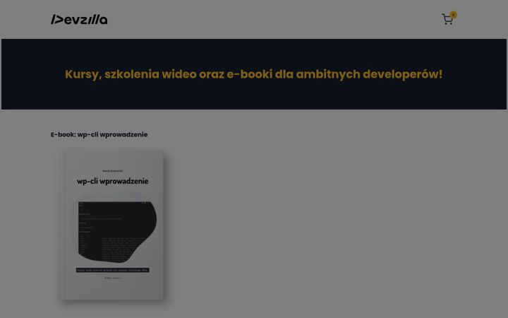 Snímek obrazovky devzilla.pl