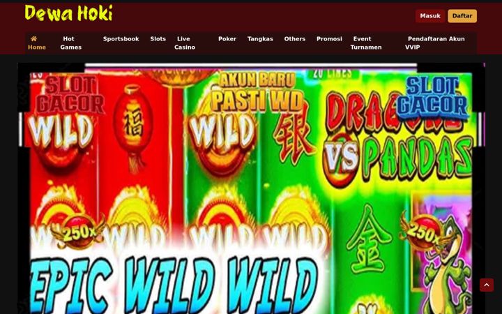 Screenshot of dewa-hoki.com
