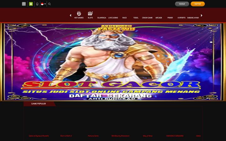 Screenshot van dewa99slot.net