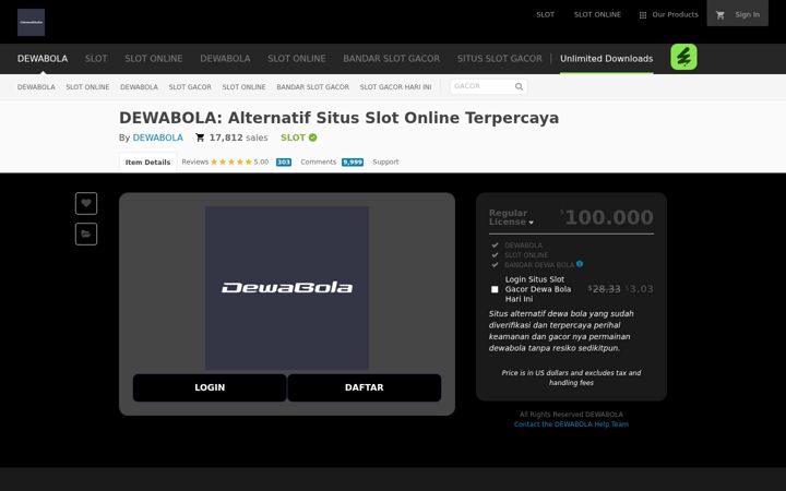 Snímek obrazovky dewabolaa.com