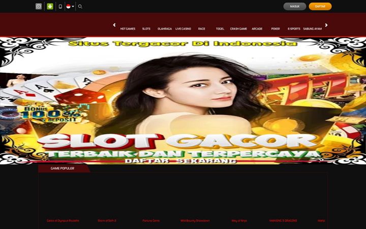 Screenshot of dewahokirtp.com