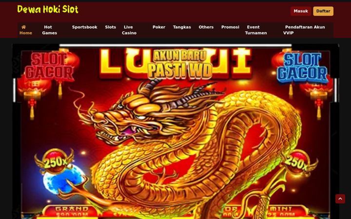 Screenshot van dewahokislot.net