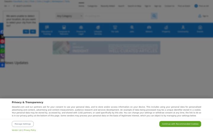 Screenshot of dewalist.com