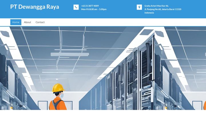 Screenshot of dewangga.com