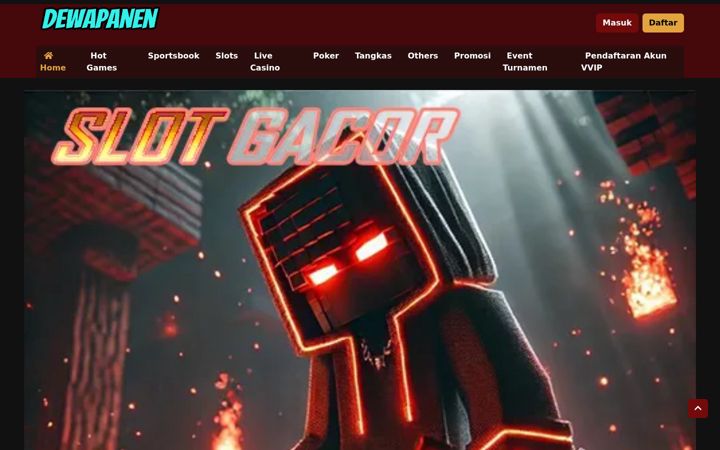 Screenshot of dewapanen.org