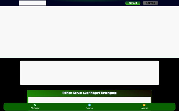 Screenshot of dewaslot78.com