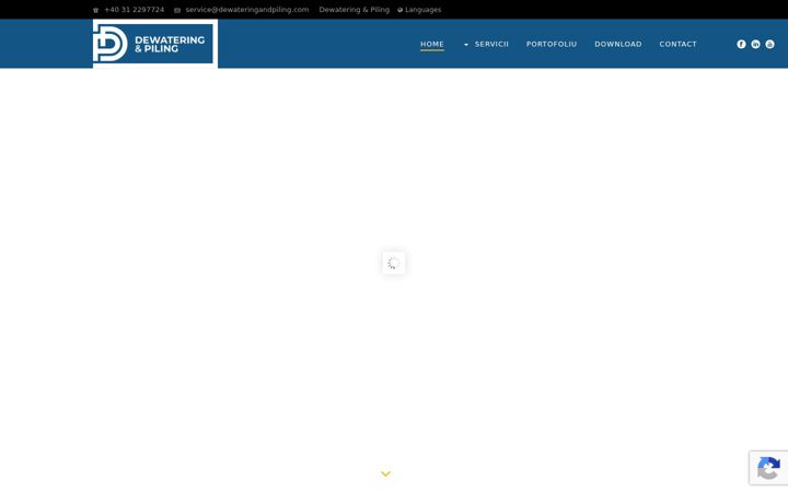 Screenshot of dewateringandpiling.com