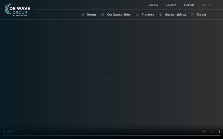 Screenshot of dewavegroup.com