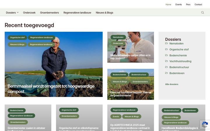 Screenshot ta' deweerbarebodem.nl