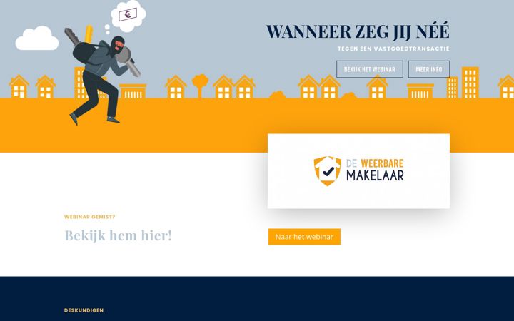 Képernyőkép: deweerbaremakelaar.nl