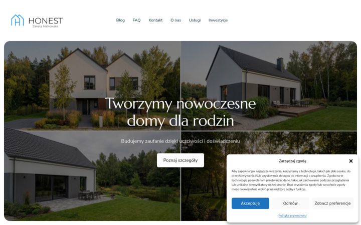 Snímek obrazovky deweloper-honest.pl