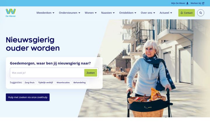Screenshot of dewever.nl