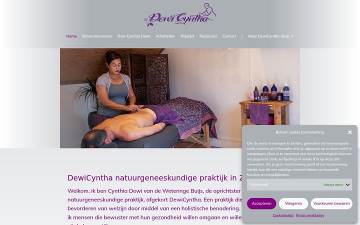 Képernyőkép: dewicyntha.nl