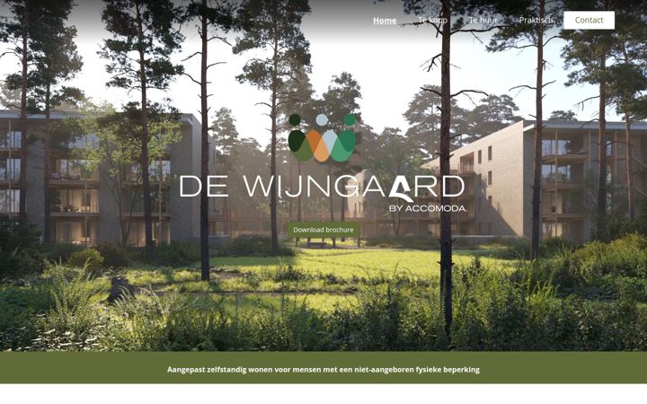 Screenshot of dewijngaardlummen.be