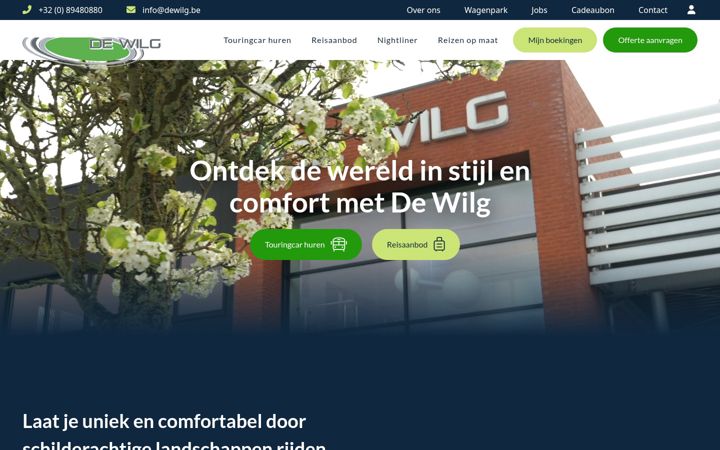 Screenshot of dewilg.be
