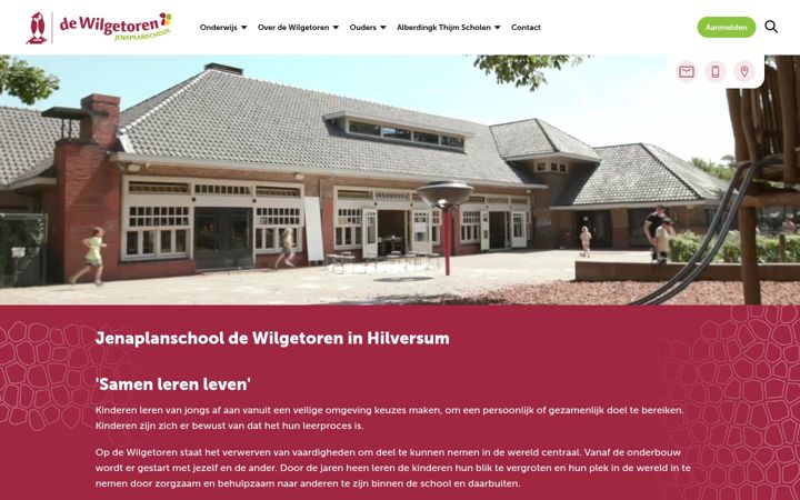 Screenshot of dewilgetoren.nl