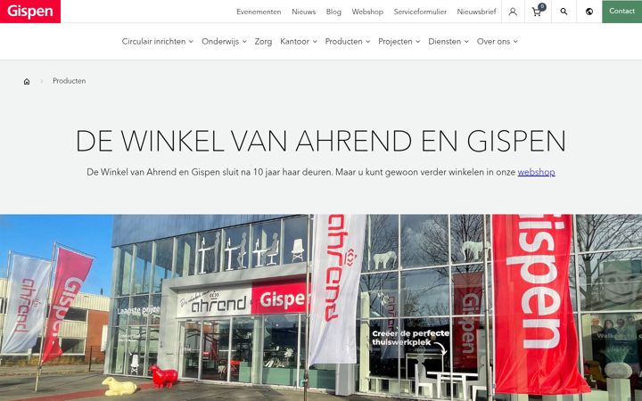 Screenshot of dewinkelvanahrendengispen.nl