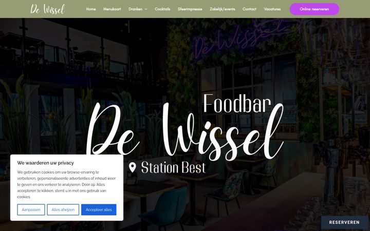 Screenshot of dewisselbest.nl