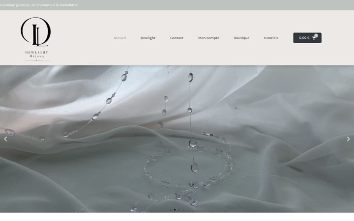 Екранна снимка на dewlight.fr