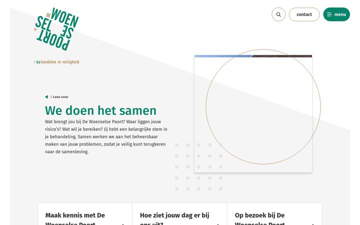 Képernyőkép: dewoenselsepoort.nl