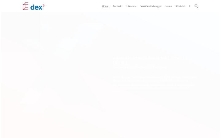 Screenshot of dex3.de
