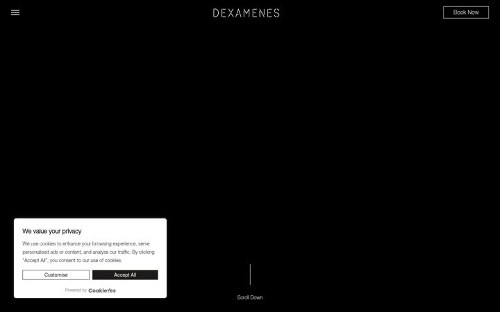 Screenshot of dexamenes.com