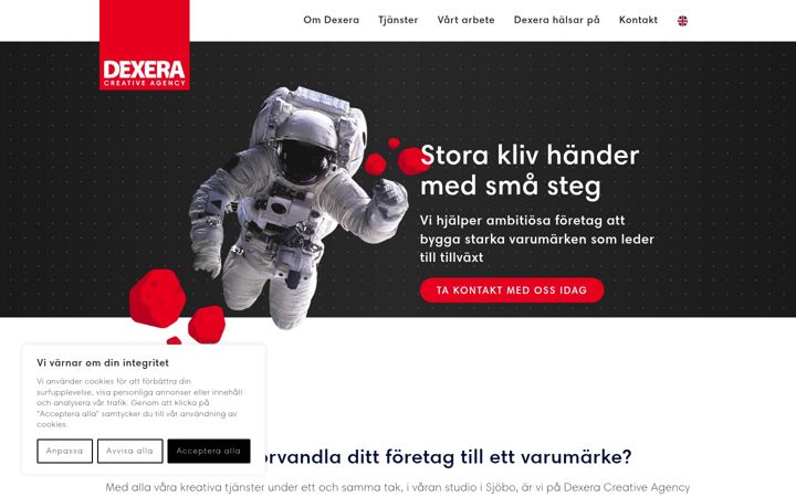 Screenshot di dexera.se
