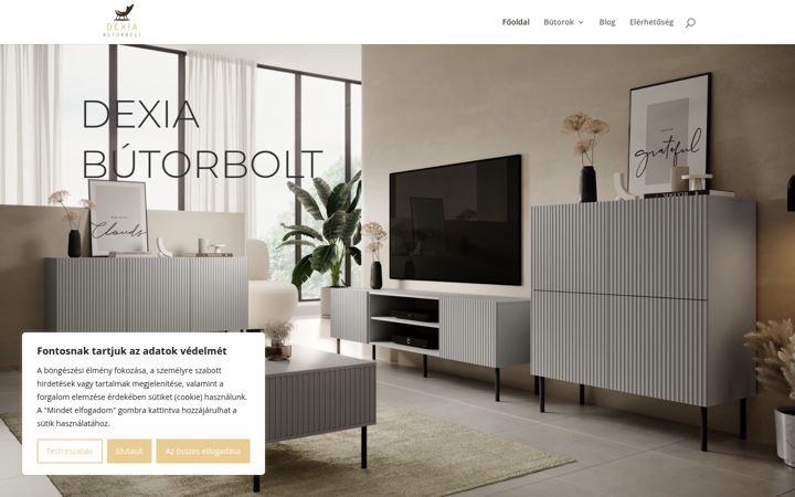 Screenshot of dexiabutor.hu